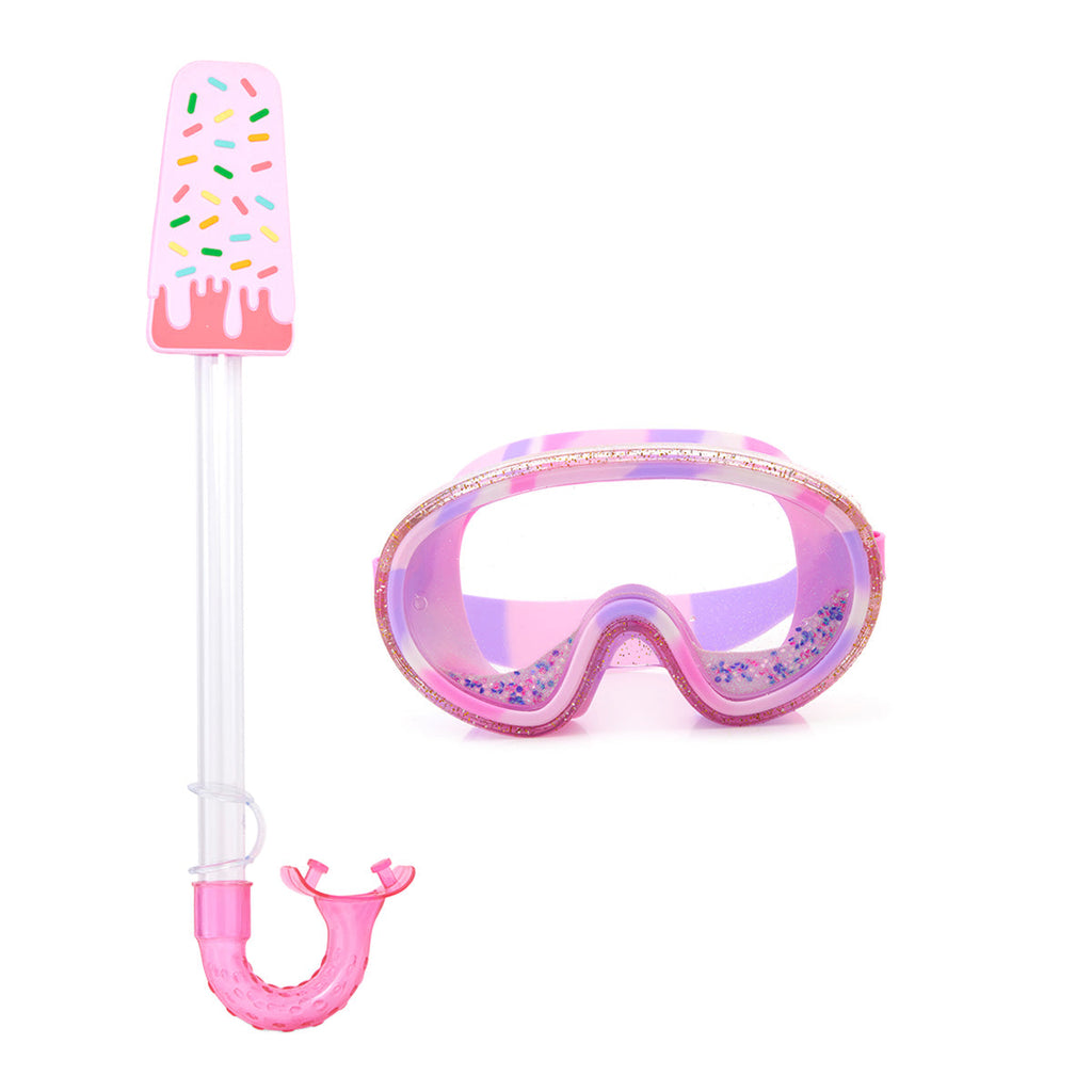 Extra Sprinkles Swim Mask & Snorkel Starter Set by Bling2o - HoneyBug 