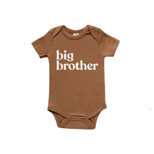 Big Brother Organic Baby Bodysuit - HoneyBug 