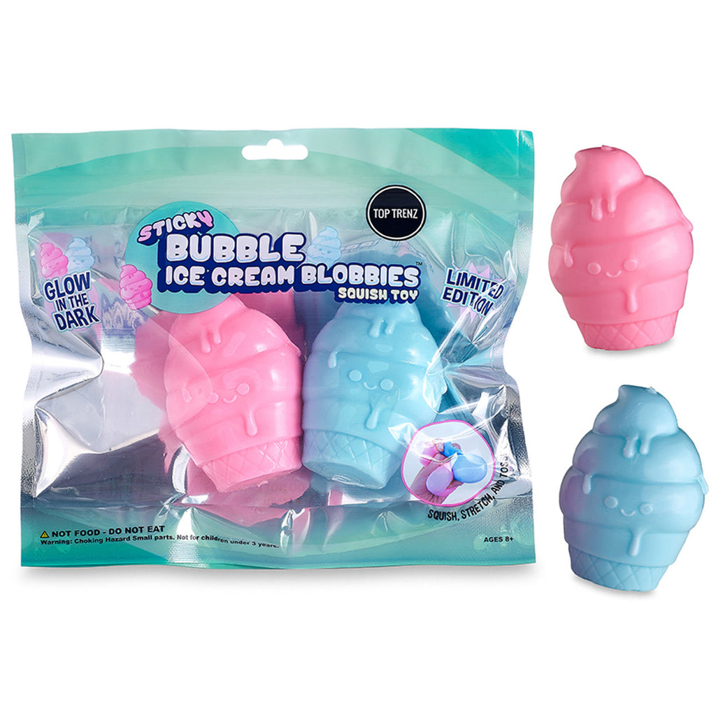 Sticky Bubble Ice Cream Blobbies - HoneyBug 