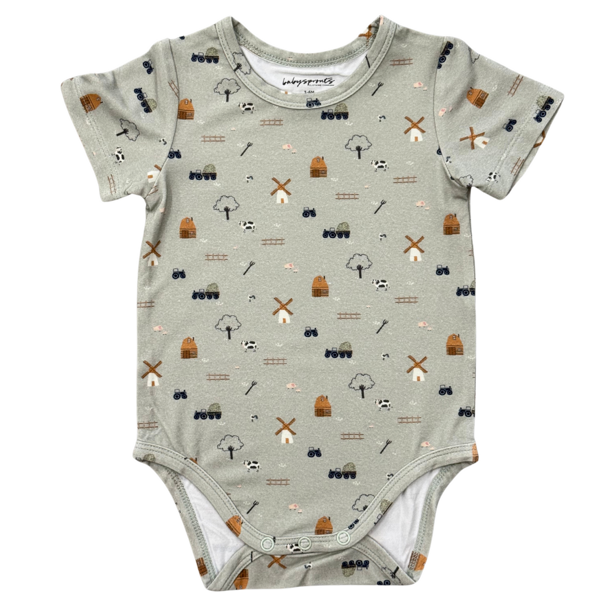 Baby Short Sleeve Bodysuit