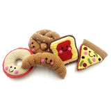 Pretend Play Food Rattle - Jammy Toast - HoneyBug 