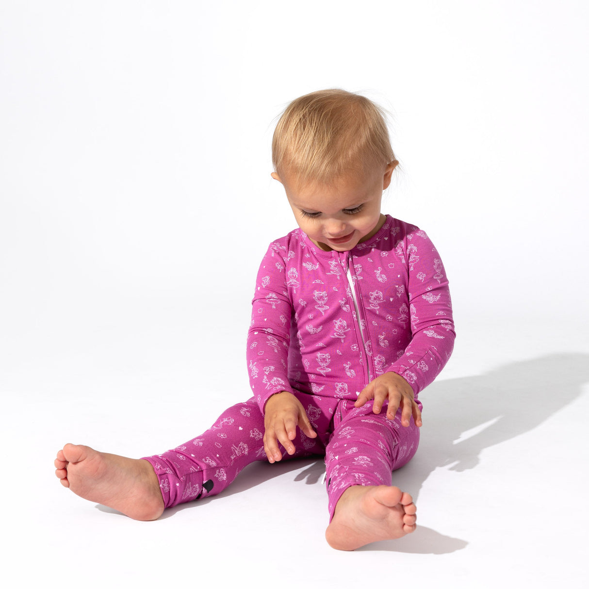 Ballerina Bamboo Convertible Footie - HoneyBug 