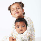 Fall Floral Bamboo Convertible Footie - HoneyBug 