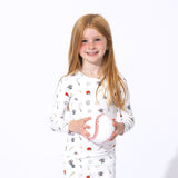 Baseball Bamboo Kids Pajamas - HoneyBug 