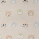 Sealy Baby Soft Storage - Beige Animal Faces - HoneyBug 
