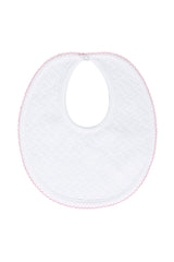 Basket Weave Baby Bib - HoneyBug 