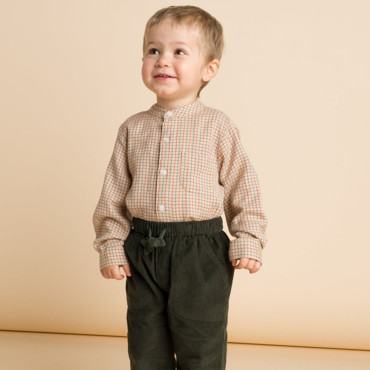 Baby Pants | Pine Green Corduroy - HoneyBug 