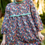 Toddler Priya Dress with Lace Trim | Garden Confetti - HoneyBug 