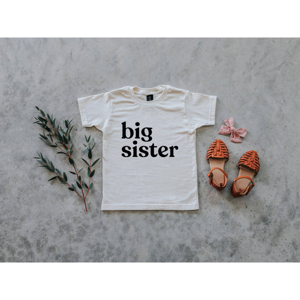 Big Sister Organic Baby & Kids Tee - HoneyBug 