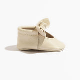 Birch Knotted Bow Baby Shoe - HoneyBug 