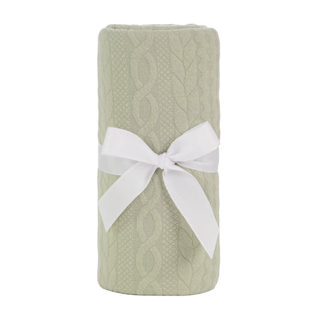 Sealy Baby Knit Blanket - Dusty Olive - HoneyBug 