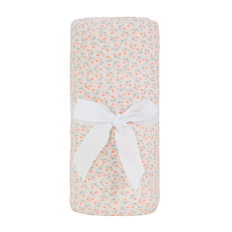 Sealy Baby Printed Knit Blanket - Blossom - HoneyBug 