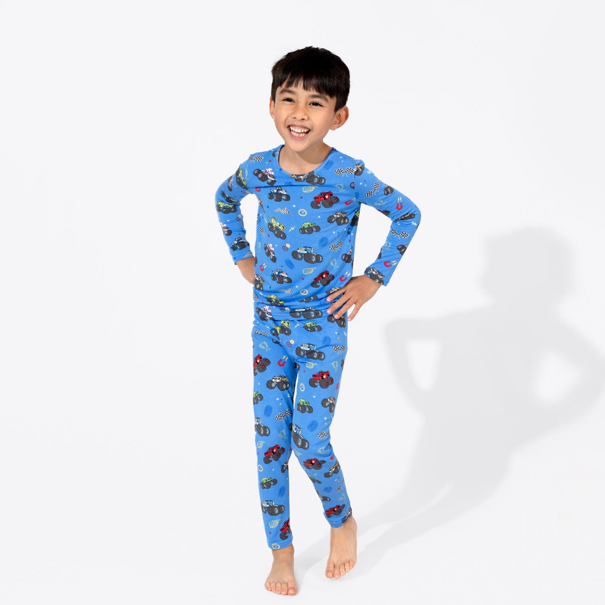 Blaze and the Monster Machines Bamboo Kids Pajamas - HoneyBug 