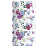 Changing Pad Cover - Blue Floral - HoneyBug 