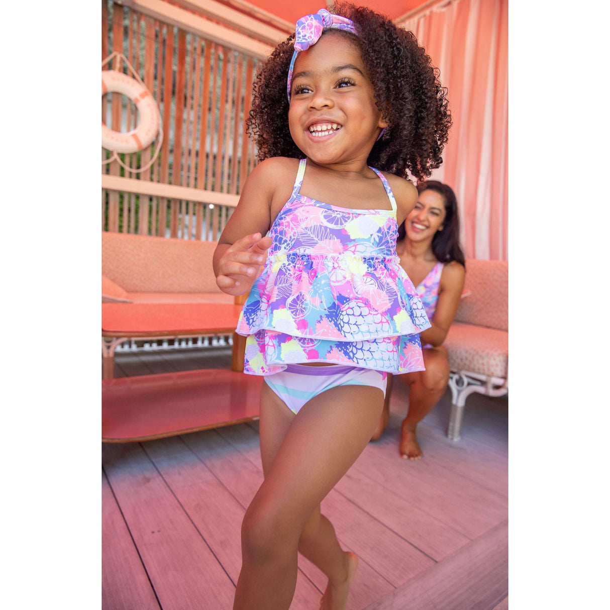 Coral Cottage Two Piece Swimsuit - HoneyBug 