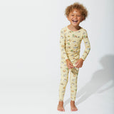 Love You Brunches Bamboo Kids Pajamas - HoneyBug 