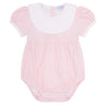 Pink Gingham Baby Bubble - HoneyBug 
