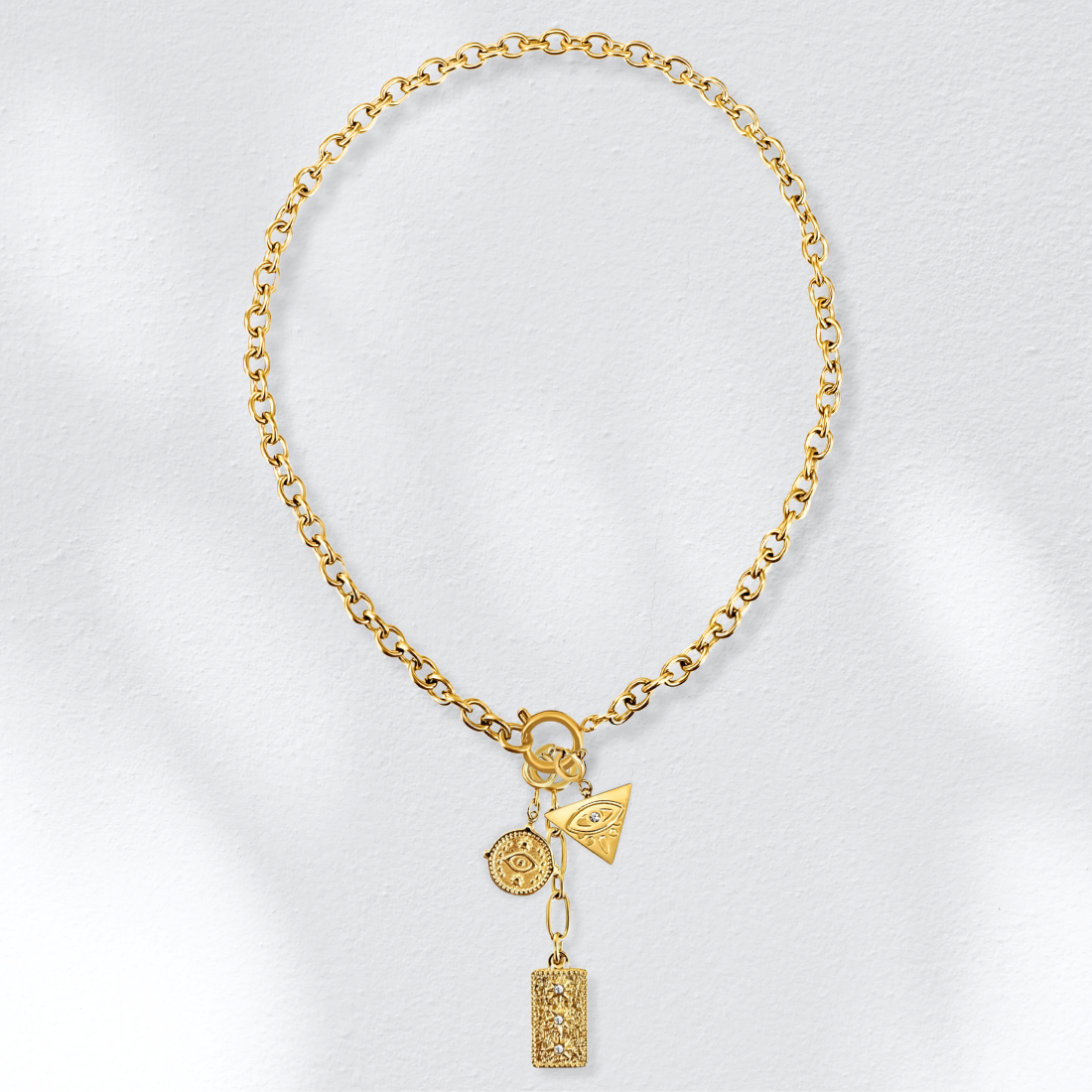 Merritt Sunburst Tag Charm - HoneyBug 