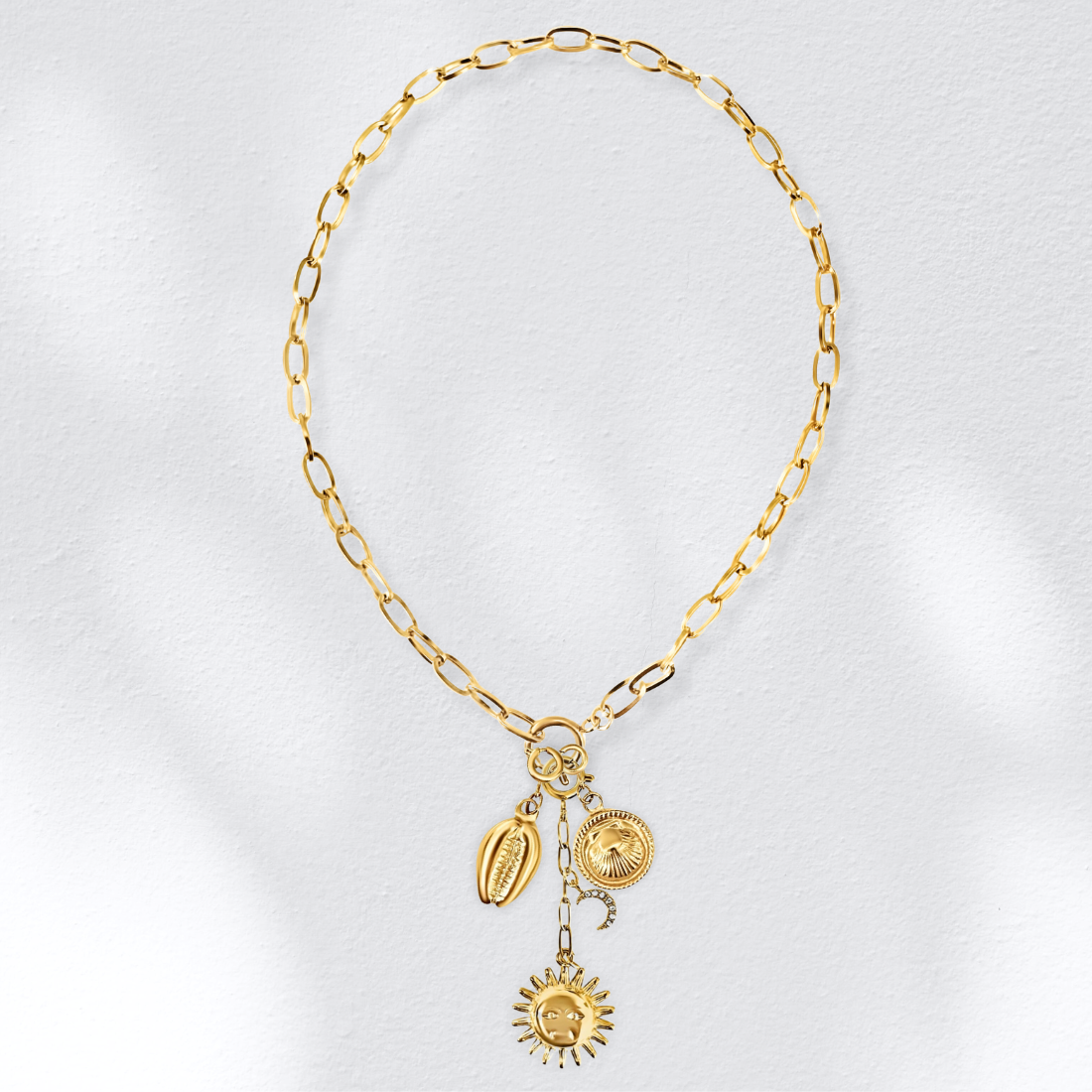 Riley Shell Charm - HoneyBug 