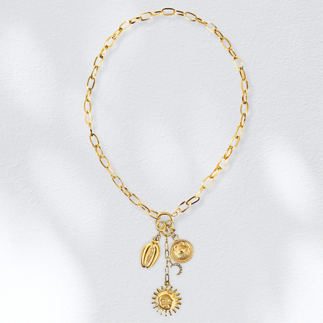 Riley Shell Charm - HoneyBug 