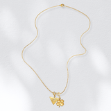 Madeline Four Leaf Clover Charm - HoneyBug 
