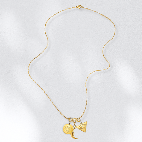 Eliza Rolo Chain Necklace - HoneyBug 
