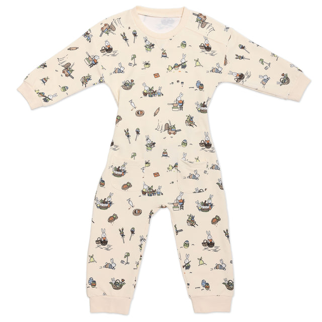 Bunny Workshop French Terry Daywear Romper - HoneyBug 