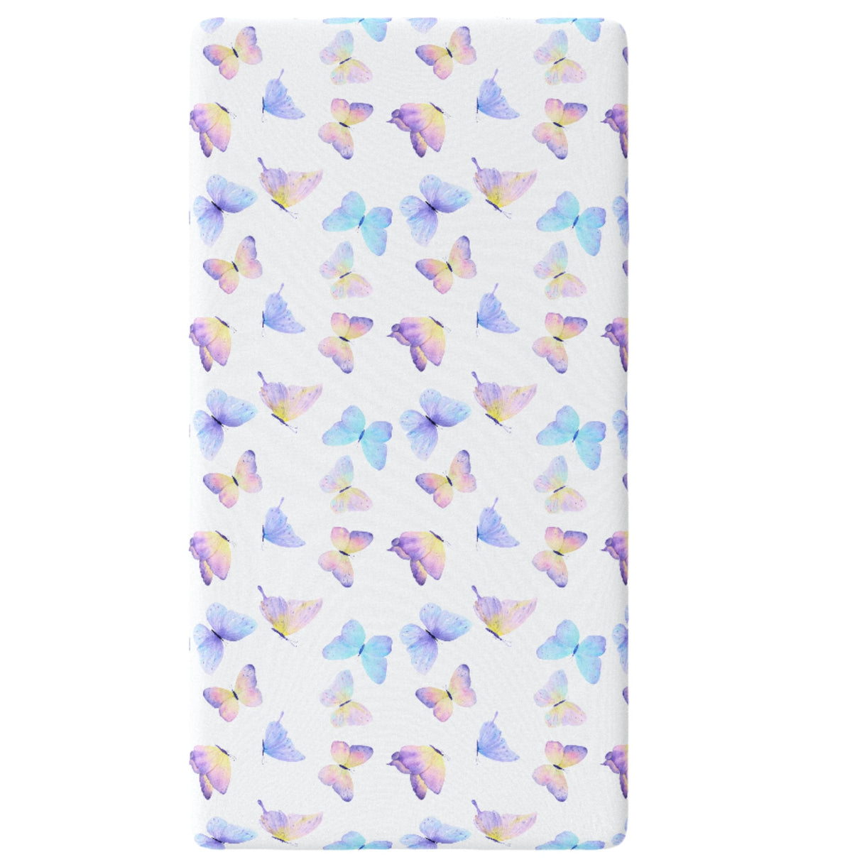 Fitted Crib Sheet - Butterfly - HoneyBug 