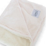 Luxury Duo Borderless Blanket - Pink/Ivory