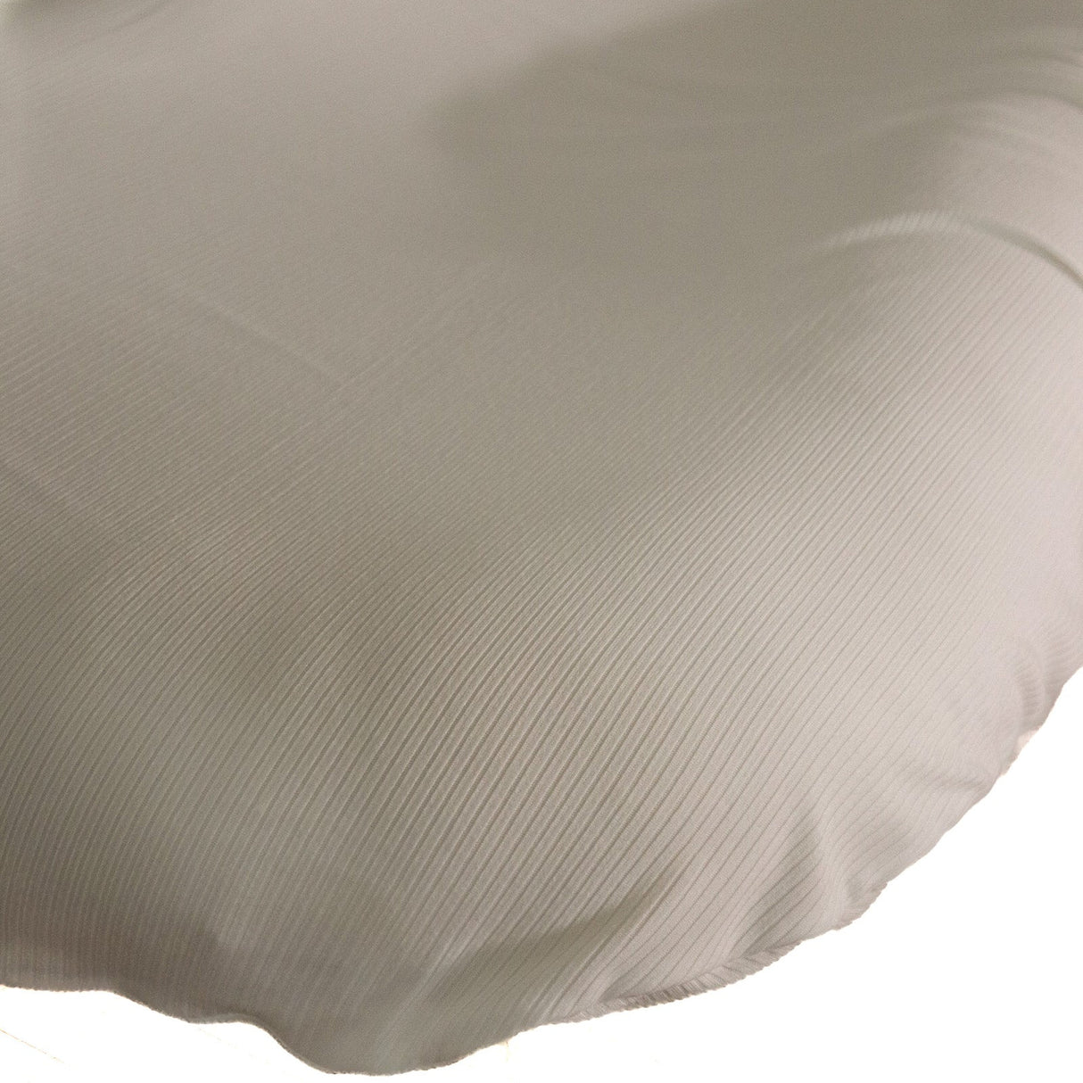 Oat Ribbed Baby Lounger Cover