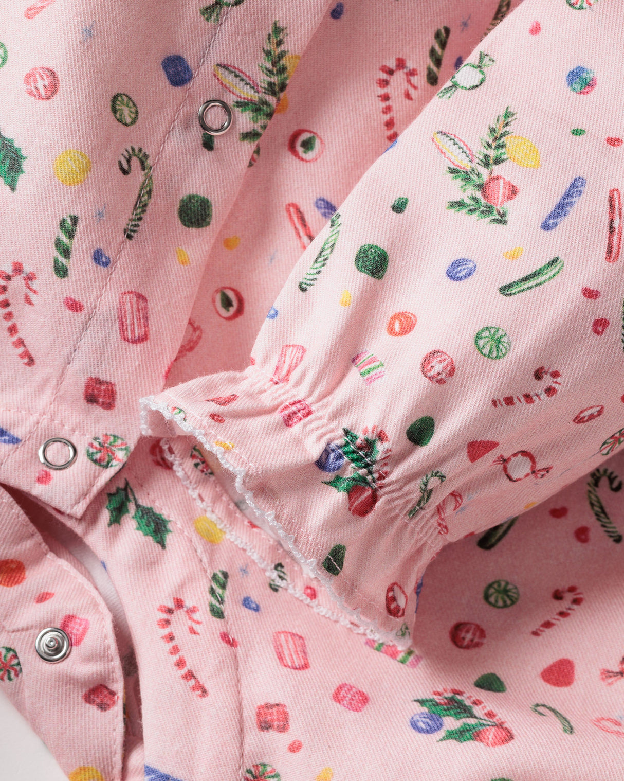 Baby's Twill Madeline Romper in Vintage Sweets - HoneyBug 