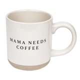 Mama Needs 14oz. Coffee Stoneware Coffee Mug - HoneyBug 