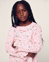 Girl's Twill Scarlett Nightgown in Vintage Sweets - HoneyBug 