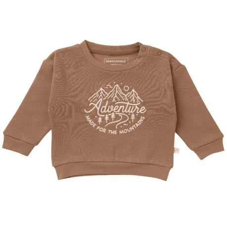 Organic Kids Sweatshirt - Adventure - HoneyBug 