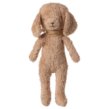 Poodle dog, Vintage plush - Dusty powder