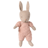 Rabbit, Micro - Sand - Rose Knitted Suit - HoneyBug 