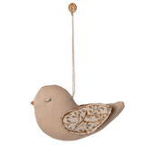 Fabric Ornament, Bird - Branches - Blue - HoneyBug 