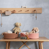 Poodle dog, Vintage plush - Dusty powder