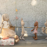 Rabbit size 1, Classic - Ballet suit and skirt cream