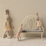 Rabbit size 1, Classic - Ballet suit and skirt cream