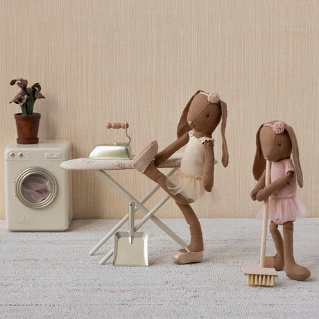 Bunny size 2, Chocolate brown - Ballet suit and skirt cream