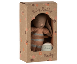 Bunny Set, Micro - Brown - Dusty Rose - HoneyBug 