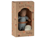 Rabbit Set, Micro - Brown - Blue - HoneyBug 