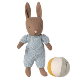 Rabbit Set, Micro - Brown - Blue - HoneyBug 