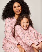 Kid's Twill Pajama Set in Vintage Sweets - HoneyBug 