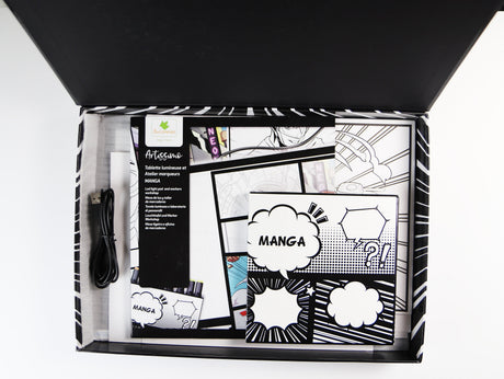 Manga - XXL+ Led Light Pad  And Markers Workshop - 10y+