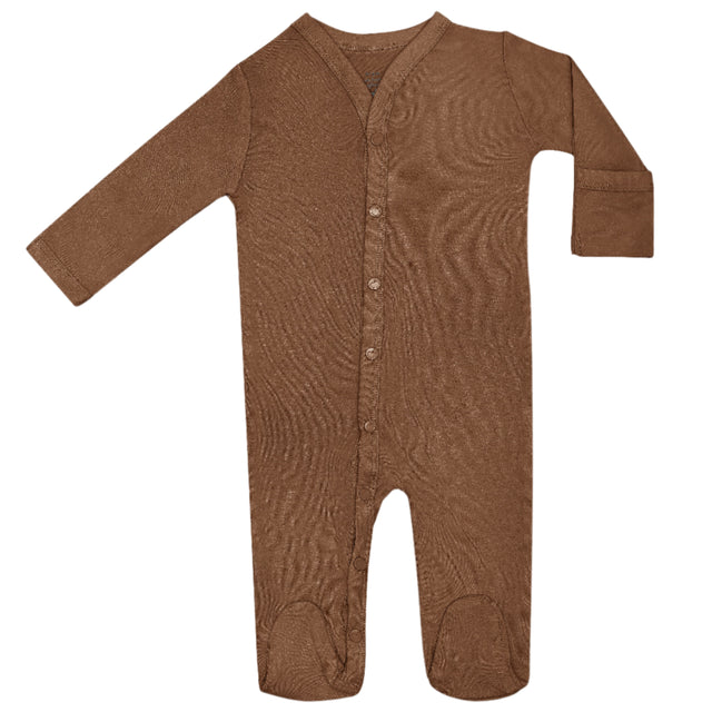 Bamboo Blend Footie - Caramel - HoneyBug 