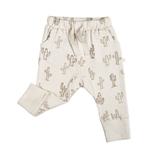 Organic Baby Toddler Harem Pants - Cactus - HoneyBug 