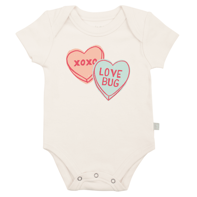 graphic bodysuit | candy hearts - HoneyBug 
