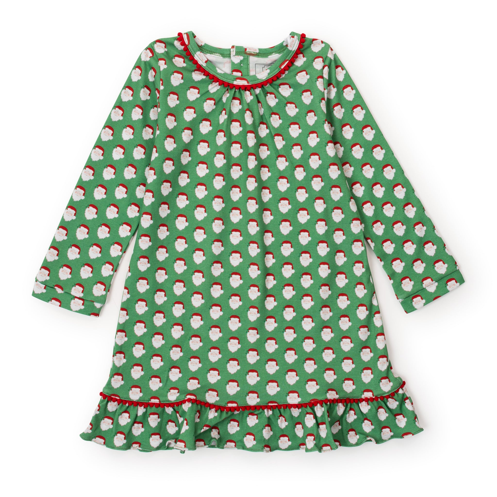 Carlin Girls' Pima Cotton Dress - Hey Santa - HoneyBug 
